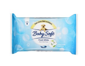 BABY SOFT Bath Tissue Refill Moist