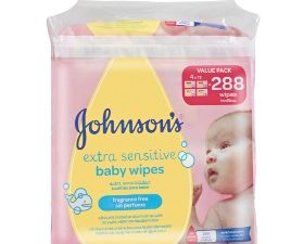 JOHNSON'S Baby Wipes Extra Sensitive(288's)