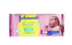 JOHNSON'S Baby Wipes Extra Sensitive(72's)