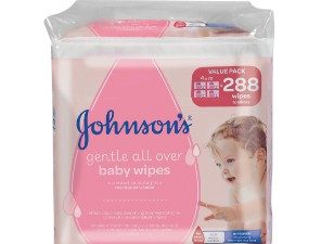 JOHNSON'S Baby Wipes Gentle All Over(288's)