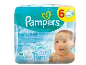 PAMPERS Baby Wipes Fresh (384's)