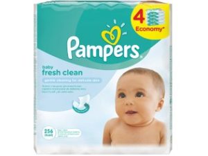 PAMPERS Fresh Refill Wipes (256's)