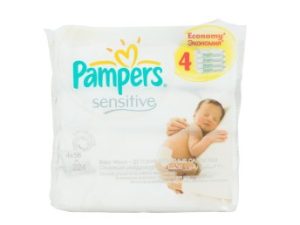 PAMPERS Sensitive Refill Wipes (224's)