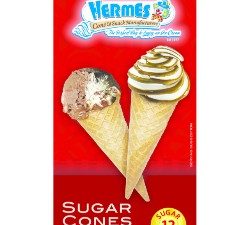 HERMES Ice Cream Cone Sugar (12's)
