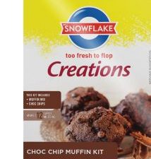 SNOWFLAKE Creations Muffin Mix Choc Chip (560g)