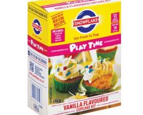 SNOWFLAKE Playtime Cupcake Kit Vanilla (496g)