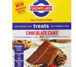 SNOWFLAKE Treats Cake Kit Chocolate (800g)