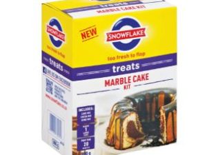 SNOWFLAKE Treats Cake Kit Marble (800g)