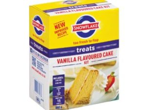 SNOWFLAKE Treats Cake Kit Vanilla (800g)