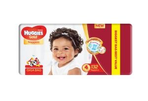 HUGGIES Gold Megabox Pants Size 5 88's