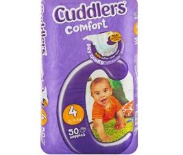 CUDDLERS Diapers Size 4 Maxi 50's
