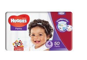 HUGGIES Jumbo Unisex Gold Disposable Nappies Size 4 66's