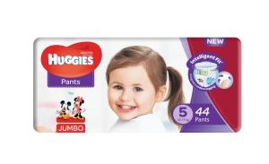HUGGIES Jumbo Unisex Gold Disposable Nappies Size 4+ 62's