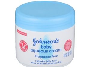 JOHNSONS Baby Aqueous Cream Fragrance Free (350ml)