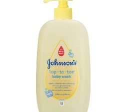 JOHNSONS Newborn Top To Toe Bath Wash (500g)