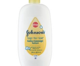 JOHNSONS Newborn Top To Toe Massage Lotion (500ml)