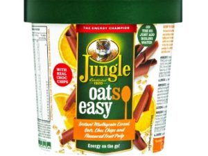 JUNGLE Oats-So-Easy Cup Peach and Almond (50g)