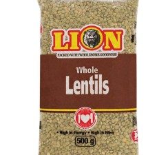 LION-Whole-Brown-Lentils 500g