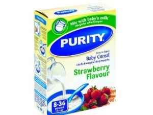 PURITY Infant Cereal 2nd Stage Add Water Fruity Custard (200g)