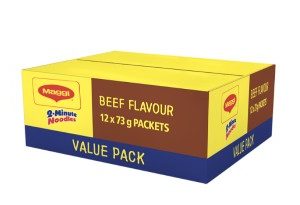 MAGGI 2 Minute Noodles Beef(5 x 73g)