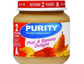 PURITY 2nd Foods Peach and Yoghurt(125ML)