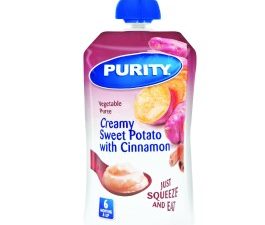 PURITY Pureed Baby Food Butternut and Peas(110ml)