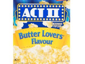 ACT 11 Microwave Popcorn Butter Lovers (242g)