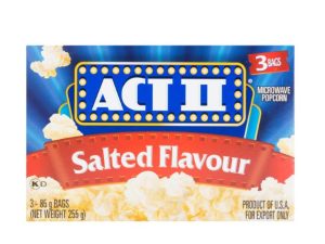 ACT 11 Microwave Popcorn Salted (242g)