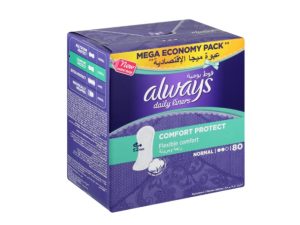 ALWAYS Panty Liners Normal Unscented (80's)