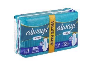 ALWAYS Sanitary Pads Duo Night (14's)