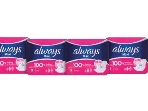 ALWAYS Sanitary Pads Maxi Super Plus (9's)