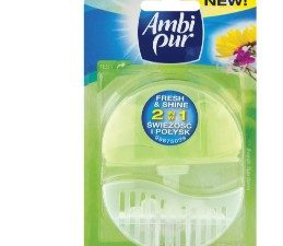 AMBI PUR Liquid Rim Block Starter Kit Fresh Garden (1 x 3)