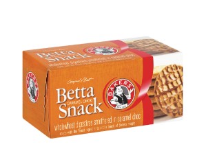 BAKERS Bettasnack Biscuits Caramel Chocolate(200g)
