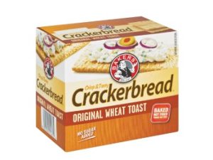 BAKERS Crackerbread Savoury Biscuits Wheat(125g)
