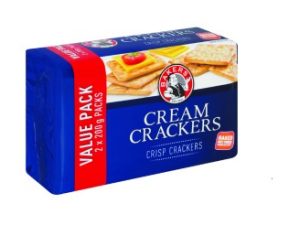 BAKERS Cream Crackers Biscuits (200g)
