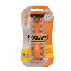 BIC Easy Triple Blade Pack 1 Razor plus 8 catridges (1's)