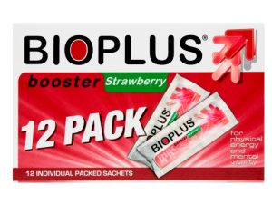 BIOPLUS Booster Syrup Strawberry Sachets 12 X 10ml