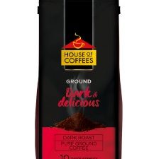 HOUSE OF COFFEES Ground Coffee Dark And Delicious (250g)