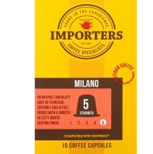 IMPORTERS Coffee Capsules Milano (10's)