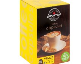 IMPORTERS Coffee Capsules Venice (10's)