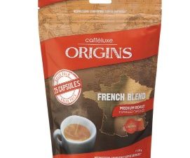 CAFFE LUXE ORIGINS Ground Capsule Coffee French (125g)