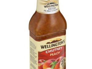 WELLINGTONS Chutney Squeeze Peach (470g)