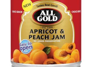 ALL GOLD Apricot And Peach Jam (900g)