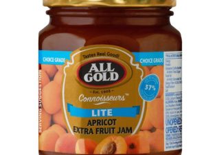 ALL GOLD Lite Connoisseur Jam Apricot (300g)