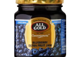 ALL GOLD Connoisseurs Jam Blueberry (320g)