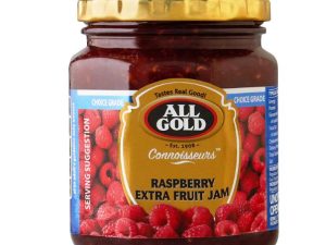 ALL GOLD Connoisseurs Jam Raspberry (320g)