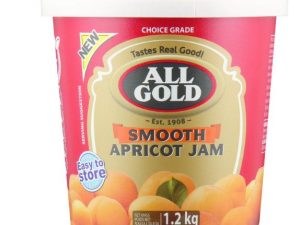 ALL GOLD Jam Smooth Apricot (1.2kg)