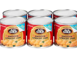 ALL GOLD Jam Smooth Apricot (225g)