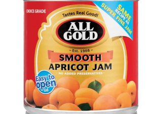 ALL GOLD Jam Smooth Apricot (900g)