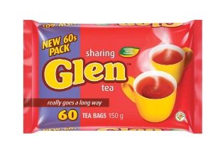GLEN Tagless Black Tea Bag Pouch (60's)